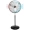 Vie Air 30 Inch Industrial Heavy Duty Pedestal Oscillating Metal Stand Fan VA-30STANDFAN - alternate 1