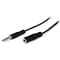 Startech.Com 2m Slim 3.5mm Stereo Extension Audio Cable - M/F MU2MMFS - alternate 1