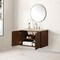 James Martin Vanities Amberly 36" Single Vanity, Mid-Century Walnut, w/ 3 CM Tajnar Eclos Top 670-V36-WLT-3TJR - alternate 7