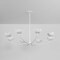 Troy Lighting Arcata 8 Light Chandelier, Gesso White, 55 In x 18.25 In F2048-GSW - alternate 3