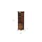 Homeroots 24in Brown Solid Wood Frame Standard Display Stand With Three Shelves 389732 - alternate 3