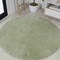 Jonathan Y Haze Solid Low-Pile Green 5 ft Round Area Rug SEU100O-5R - alternate 1
