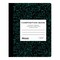 Bazic Products Premium Composition Book, 5-1in. Quad-Ruled, Marble, 100 Sheets, 6PK 5052 - alternate 5