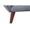 Homeroots 79" X 39" X 34" Gray Polyester Sofa 373997 - alternate 4