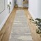 Jonathan Y Khalil Modern Berber Stripe Cream/Gray 2 ft. x 8 ft. Runner Rug MOH207C-28 - alternate 5
