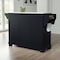 Crosley Alexandria Stone Top Full Size Kitchen Island/Cart KF30005ABK - alternate 7