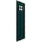 Ekena Millwork True Fit PVC San Antonio Mission Style Fixed Mount Shutters, Thermal Green, 12W x 44H, PR TFP001ST12X044FG - alternate 10