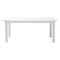 Homeroots 71" White Wood Dining Table 518761 - alternate 1