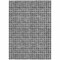 Homeroots 3' X 5' Graphite Gray And Silver Geometric Washable Indoor Outdoor Area Rug 583288 - alternate 7