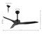 Jonathan Y Aldrin 50" Modern Minimalist Iron/Plastic Mobile-App/Remote-Controlled 6-Speed Razor Ceiling Fan, Bla JYL9715A - alternate 10