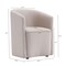 Manhattan Comfort Hearth Upholstered Armchair in Barley DC1540-1 - alternate 7