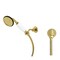 Kingston Brass Hand Shower Kit, Polished Brass KX10202BE - alternate 1