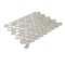 Apollo Tile White 11.6 in x 12 in Glass Glossy, Matte Floor and Wall Mosaic Tile 4.83 sqft/case, 5PK APLICL8801A - alternate 10