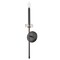 Z-Lite Gaultier Matte Black+Modern Gold 1 Light Wall Sconce 6100-1S-MB - alternate 6