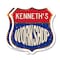 Signmission Kenneth's Workshop, 18 inch X 18 inch, Plastic Sign, 2PK SHI-P-2PACK-18-489-KENNETH - alternate 1