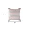 Homeroots Set of Two 18" X 18" Purple Beach Chevron Cotton Zippered Pillow, 2PK 535271 - alternate 4