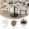 Flash Furniture 36" RND Tabletop, Seamless Surface Technology, White Faux Marble, 24" Black Round Table Height Base ST-RD36-WHMAR-TR24-GG - alternate 8