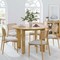 Homeroots 45" Black Solid Wood Double Pedestal Base Round Top Dining Table 712206 - alternate 7