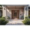 Doornmore G108, 65.25" x 82" ( 36" Door + 2x12" Side) Left Hand, Mahogany SDL 8 Lite Exterior Door G108-SW-3680-G104-SL_1-2_LI - alternate 1