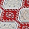 Homeroots 3' X 5' Red And Navy Blue Floral Washable Indoor Outdoor Area Rug 610769 - alternate 5