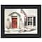 Homeroots Main Street 2 Black Framed Print Wall Art 404943 - alternate 1