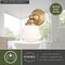 Vaxcel Huntley 1 Light LED Gold Brass Farmhouse Bathroom Vanity Wall Fixture White Schoolhouse Glass W0451 - alternate 9
