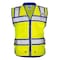 Dome75 Hi-Vis Heavy Duty Safety Vest MD Class ANSI/ISEA 107-2020 Class 2 , Reinforced Front Zipper 1 OV6124 - alternate 7