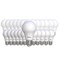 Bulbrite LED Filament PK of 25, 8.5 W Non-Dimmable A19 Light Bulb with Frost Finish and Medium Screw E26 Base 774251 - alternate 1