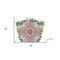 Homeroots 8" X 8" Vintage Green And Taupe Mosaic Peel And Stick Removable Tiles 390877 - alternate 4