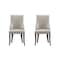Manhattan Comfort Connie Dining Chair in Light Grey - Set of 2 DC095-LG - alternate 6