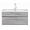 Cutler Trough Collection 30 in Wall Mount Modern Bathroom Vanity - Soho FV-TR-SOHO30 - alternate 1