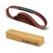 Powertec Sanding Belt Assortment, 1in W, 30in L, Aluminum Oxide, 24PK & Abrasive Cleaning Stick 11127-7N - alternate 1