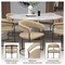 Leisuremod Aero Collection Modern Dining Chair in Oatmeal AC23OA - alternate 10