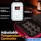 Serenelife Portable Massage Stone Warmer Set, Pink PSLMSGST40PK - alternate 3