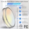 Energetic Lighting 16in LED Ceiling Light Dimmable Modern Flush Mount Brushed Nickel Selectable Color and Watts, 6PK FMB16R22E92750-6P - alternate 4