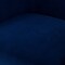 Homeroots 31" Navy Blue And Gold Velvet Barrel Chair 534133 - alternate 8