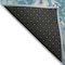 Homeroots 5' X 8' Teal Blue Ivory And Green Abstract Washable Indoor Outdoor Area Rug 600319 - alternate 8