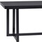 Homeroots 71" Black Wood Trestle Base Dining Table 630379 - alternate 6