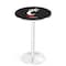 Holland Bar Stool Co 36" Chrome Cincinnati Pub Table, 36" dia. Top L214C3636Cincin - alternate 1