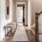 World Rug Gallery Beige Vintage Washable Rug - Low Pile, Subtle Pattern for Neutral Spaces 2 ft 6 in x 8 ft Runner WR173BEIGE26X8 - alternate 1