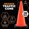 Xpose Safety Traffic Safety Cone, 28 in, PVC Plastic, No Collar, DOT Approved, Orange, Half Pallet, PK150 OTC28-HP150-X - alternate 6