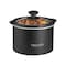 Crock Pot Round Slow Cooker With Removable Crock, Black, 1.5-Qt. 2135523 - alternate 2