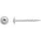 Big Timber No, 7 x 1-1/4'' Star Drive Weather Stripping White Wood Screw, 1 Lb. 1GDW7114W - alternate 2