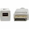 Tripp Lite DISPLAYPORT TO MINI DISPLAYPORT CABLE ADAPTER, 4K X 2K/3840 X 2160 M/F, 6 IN. P134-06N-MDP - alternate 6