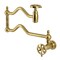 Kingston Brass Wall Mount Pot Filler Faucet, Brushed Brass KS2107RX - alternate 1