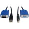 Tripp Lite USB Cable Kit for KVM B006-VU4-R, 6ft P758-006 - alternate 1