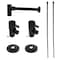 Kingston Brass Plumbing Sink Trim Kit with Bottle Trap, Matte Black CD53300DLLKB30 - alternate 1