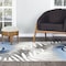 World Rug Gallery Palm Frond Indoor/Outdoor Area Rug 2 ft x 3 ft Blue 5550BLUE2X3 - alternate 5
