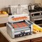 Vevor 18 Hot Dog 7 Roller Electric Grill Cooker Machine Bun Warmer Cover 1200W ASQ-07HC - alternate 3