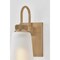 Troy Lighting Gulliver 4.75in wide 1 Light Wall Sconce in Patina Brass B1416-PBR - alternate 5